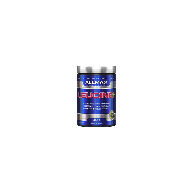 ALLMAX LEUCINE+ 400 GRS 80 SERV SIN SABOR
