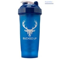 SHAKER BUCKED UP PERFECT SHAKER 28 OZ WHITE-BLUE
