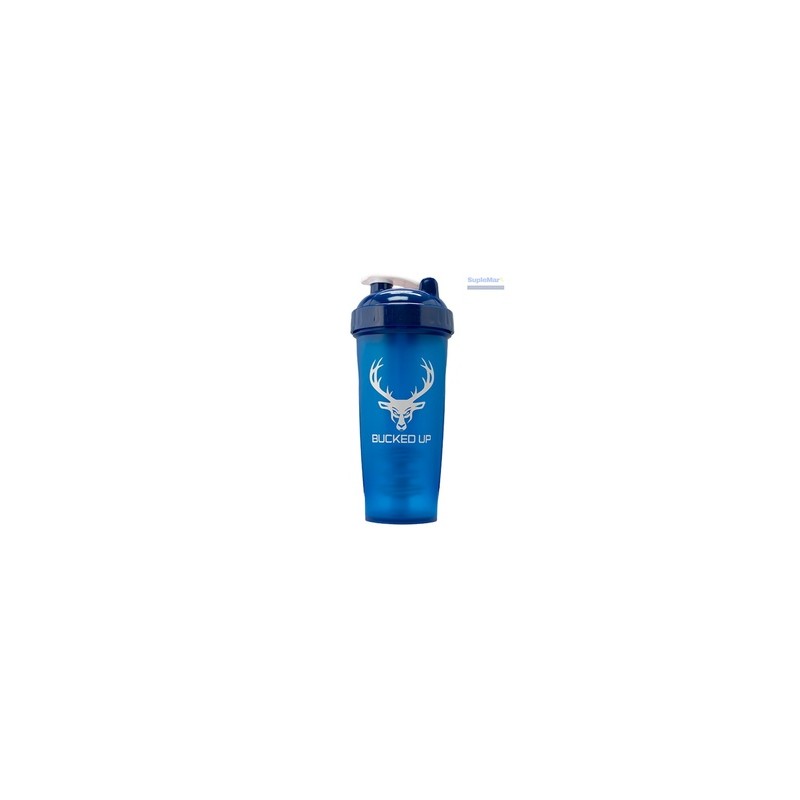 SHAKER BUCKED UP PERFECT SHAKER 28 OZ WHITE-BLUE