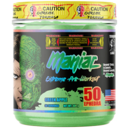 TERROR LABZ MANIAC PWO 50 EPHEDRA 30 SERV