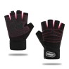 GUANTES DE TELA PARA GYM UNISEX COSTURA ROSA