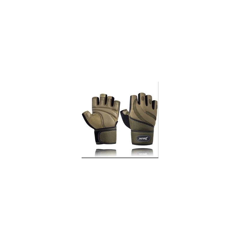 DIBEAR GUANTES GYM ANTIDESLIZANTES ARMY GREEN