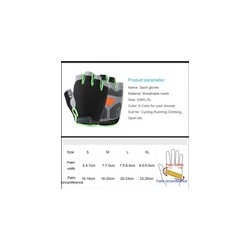 GUANTES TRANSPIRABLES NEGRO NARANJA L