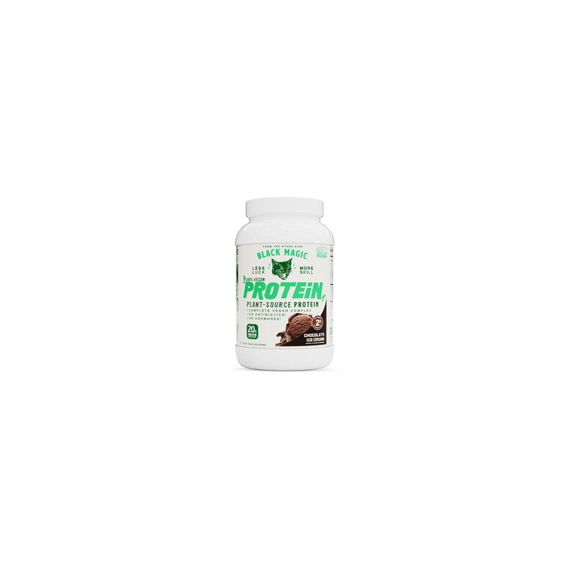 BLACK MAGIC PROTEINA 100% VEGANA 1.8 LBS 25SERV CHOCOLATE ICE CREAM
