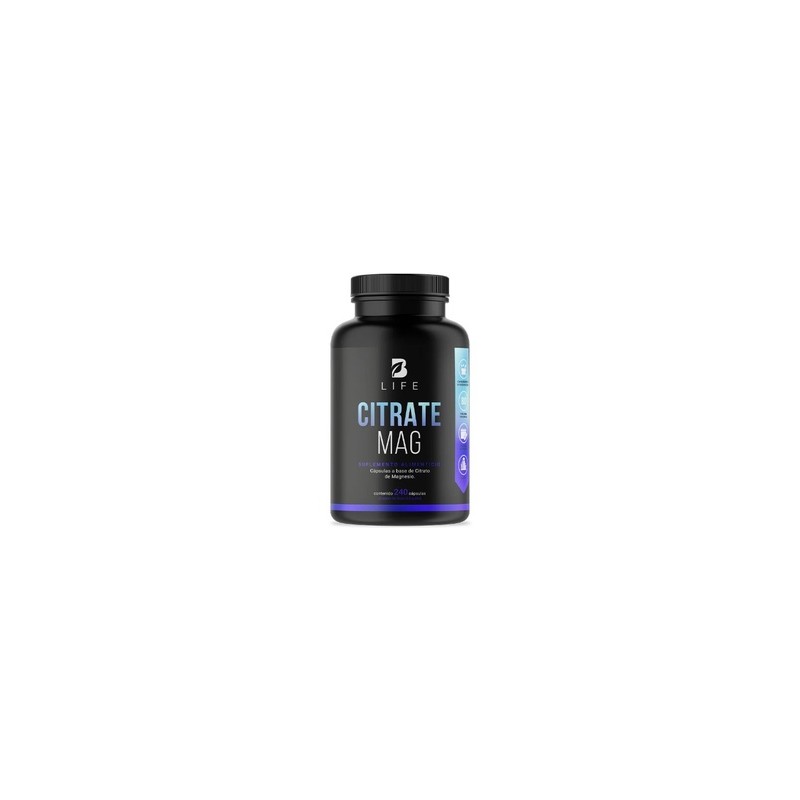 BLIFE Citrate Mag | Citrato de Magnesio 240 Caps | 800 mg