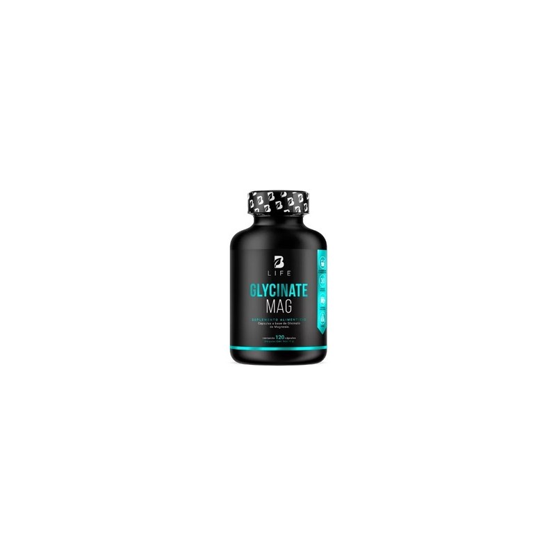 BLIFE Glycinate Mag | Glicinato de Magnesio 120 Caps | 600 mg