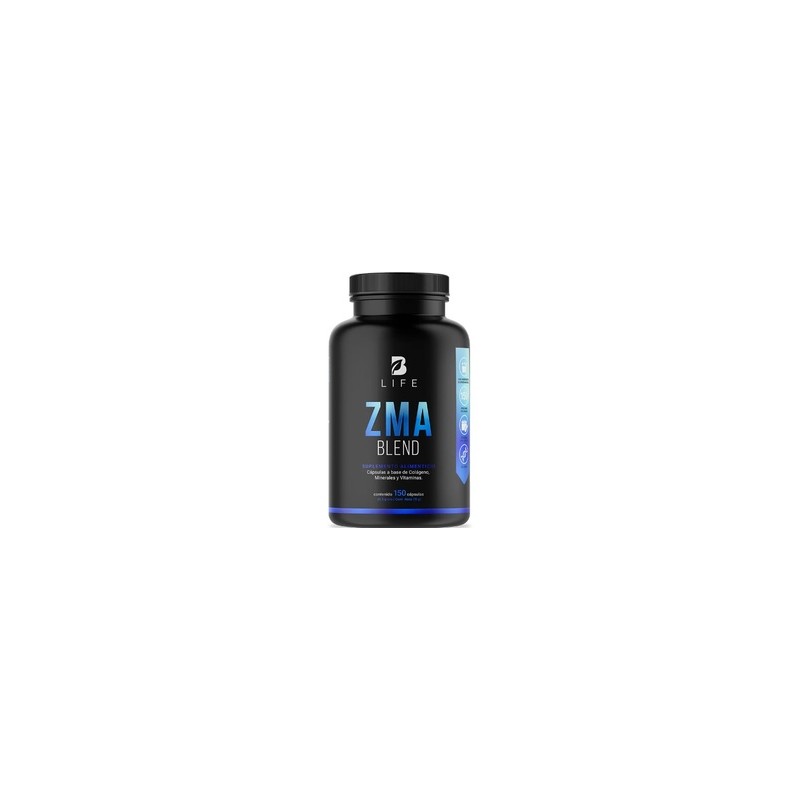 BLIFE ZMA Blend | Mezcla de Zinc + Vitamina B6 y C 150 CAPS 500mg