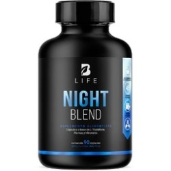 BLIFE Night Blend Mezcla de Triptófano, Gaba, Reishi y Otros 90 Caps