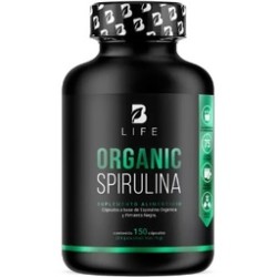 BLIFE Organic Spirulina | Espirulina Orgánica 150 Caps | 500 mg