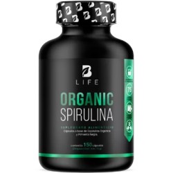 BLIFE Organic Spirulina | Espirulina Orgánica 150 Caps | 500 mg