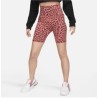 NIKE SHORTS CICLISTA ESTAMPADO DE LEOPARDO