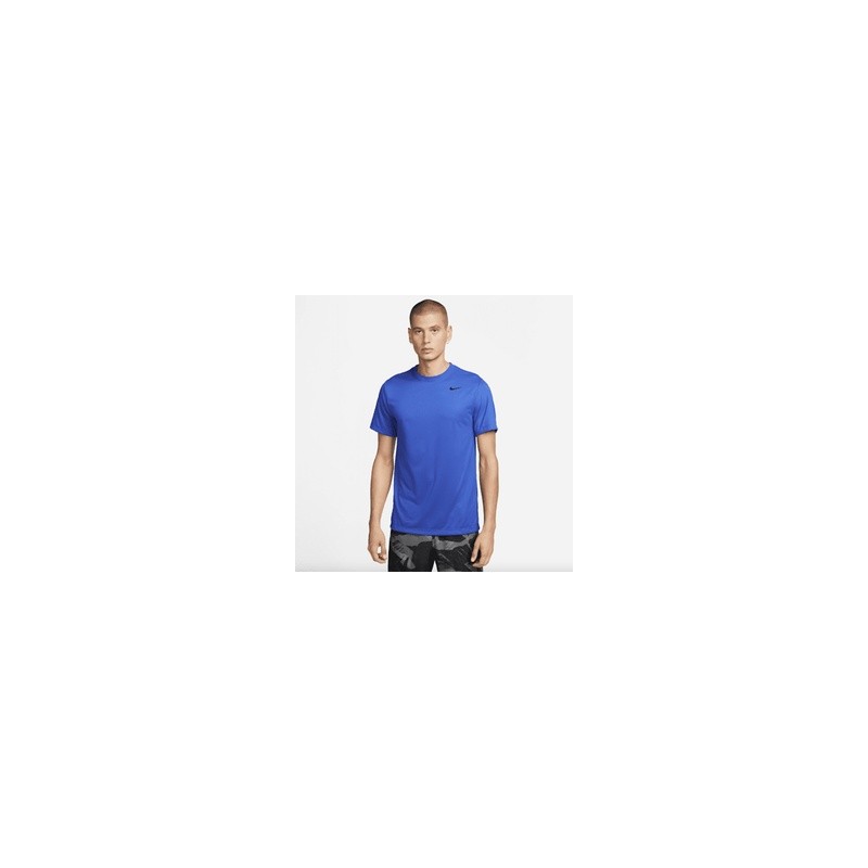 NIKE PLAYERA DE FITNESS HOMBRE COLOR AZUL CHICA