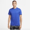 NIKE PLAYERA DE FITNESS HOMBRE COLOR AZUL CHICA