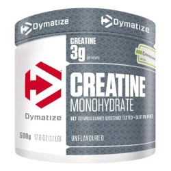 DYMATIZE CREATINA MONOHIDR 500G 147 SERV