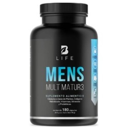 BLIFE Mens Multi Matur3 | Multivitamínico para Hombre +40  180 Caps