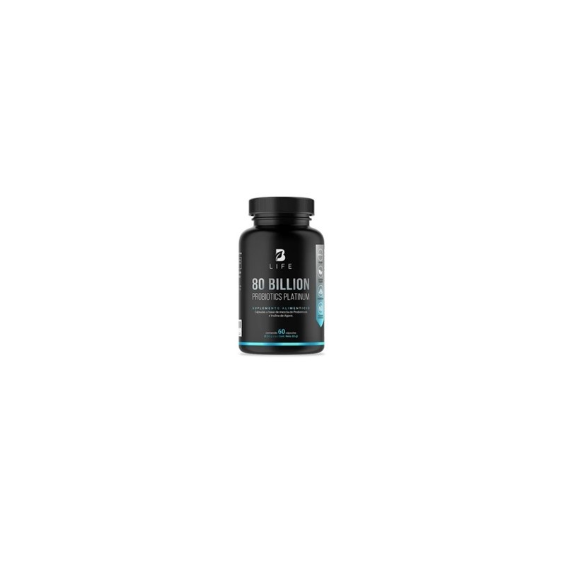 BLIFE 80 Billion Probiotics Platinum | 80 Billones de Probióticos Platinum  60 Caps | 550 mg