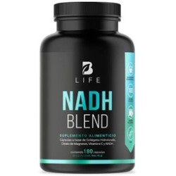 BLIFE NADH Blend | NADH, Colágeno Hidrolizado y Vitamina C  180 caps | 500 mg