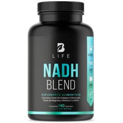 BLIFE NADH Blend | NADH, Colágeno Hidrolizado y Vitamina C  180 caps | 500 mg
