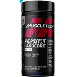 HYDROXYCUT HARDCORE ELITE 100 CAPS 50 SERVICIOS