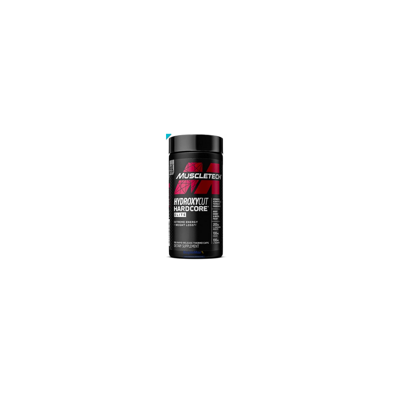 HYDROXYCUT HARDCORE ELITE 100 CAPS 50 SERVICIOS