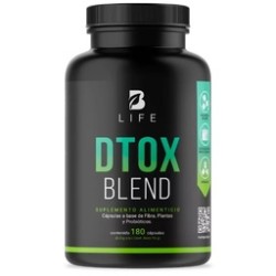 BLIFE Dtox Blend | Detox a base de Malva, Psyllium Husk y Diente de León 180 Caps