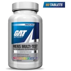 MENS MULTI-TEST 60 TABS ESSENTIALS VITAMINAS+TESTOSTERONA