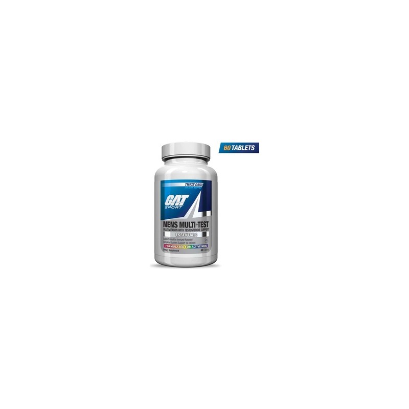 MENS MULTI-TEST 60 TABS ESSENTIALS VITAMINAS+TESTOSTERONA