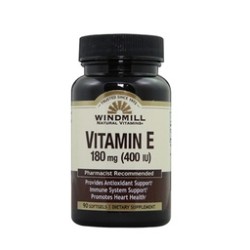 WHP, VITAMIN E 180 MG 400 IU 90 TABS 90 SERV