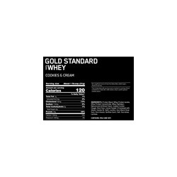 100% WHEY GOLD STANDARD 10 LBS 150 SERV