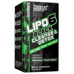 LIPO 6 BLACK CLEANSE & DETOX 60 CT