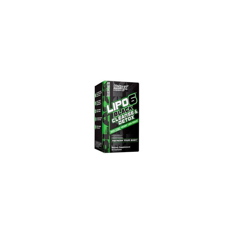 LIPO 6 BLACK CLEANSE & DETOX 60 CT