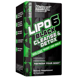 LIPO 6 BLACK CLEANSE & DETOX 60 CT