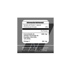 META OMEGA 3 + 1300MG 90 CAPSULAS BANDAS 90 SERVICIOS