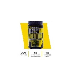 43 CREATINA BOTE 1 KG 200 SERVICIOS