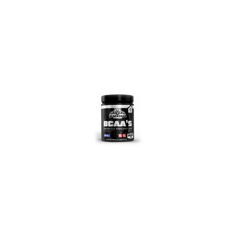 BLACKBEAR, BCAAs 400GR MORA 40 SERVICIOS