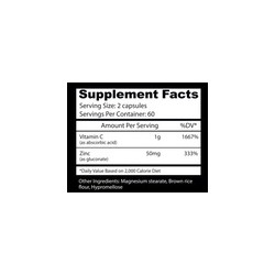 INS-ACS VITAMIN C 120 CAPS 60 SERVICIOS
