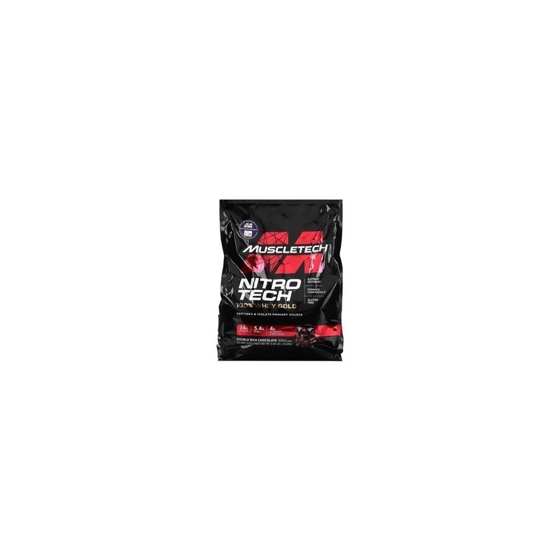 NITRO-TECH WHEY GOLD 8 LBS DOUBLE RICH CHOCOLATE