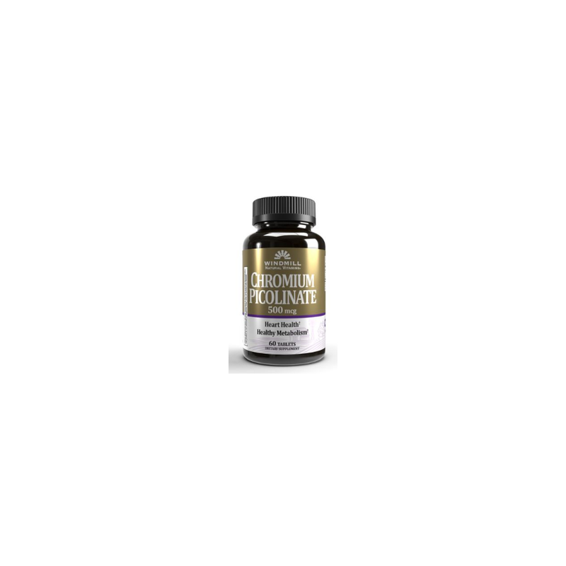WHP CHROMIUM PICOLINATE 500MG 60 TABS